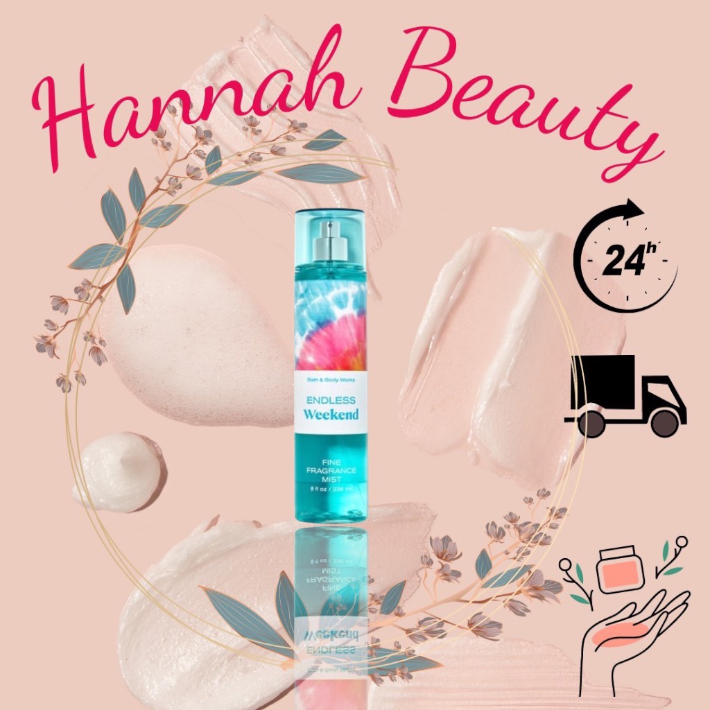 Xịt Thơm Toàn Thân Bath & Body Works - Endless Weekend