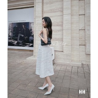 Váy dạ dây tết