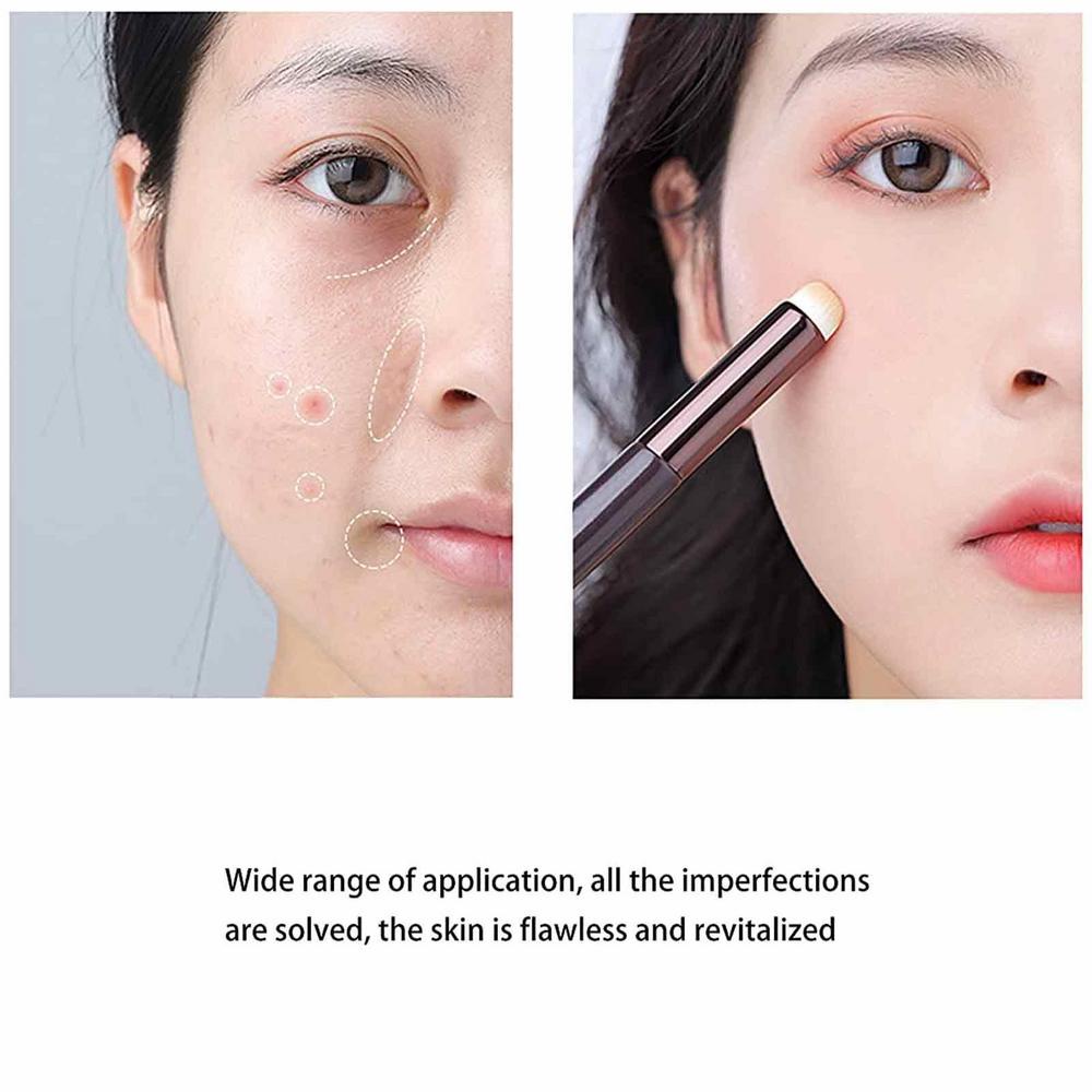 Set 1 Cọ Trang Điểm Môi Đầu Tròn / Cọ Phủi Bụi / Son Môi / Che Khuyết Điểm Đa Năng