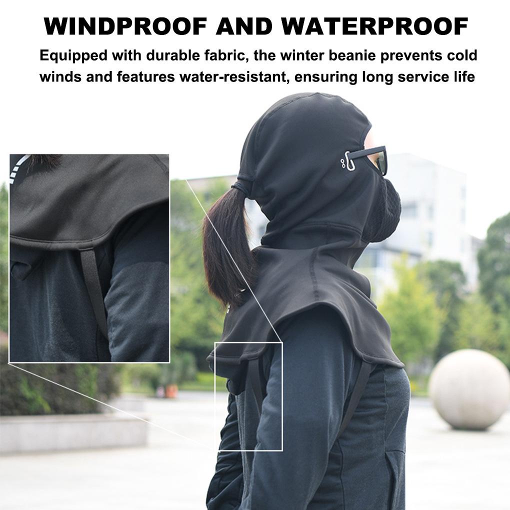 Vỏ Trùm Đầu Chống Gió Giữ Ấm Mùa Đông Cho Unisex