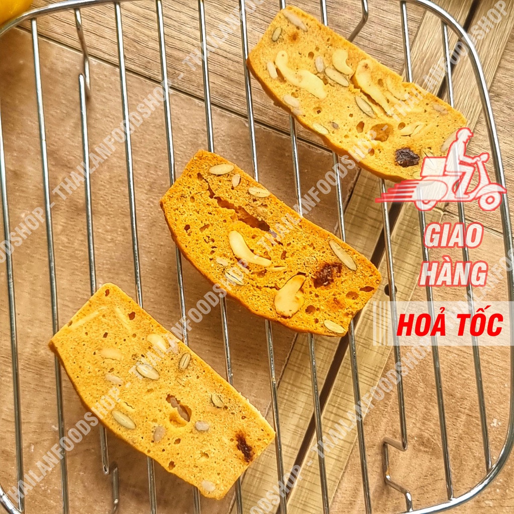 Bánh Biscotti (Vani/ Matcha / Socola) - Bánh Ăn Kiêng Hỗ Trợ Giảm Cân - Bánh Ngủ Cốc
