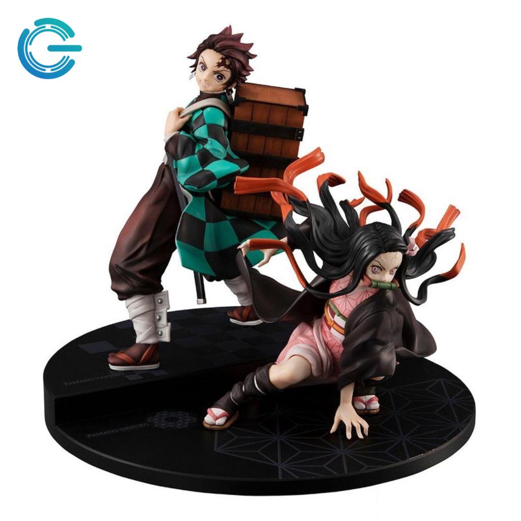Mô hình Precious G.E.M Kamado Tanjiro and Kamado Nezuko Kamado Kyoudai Set dòng Kimetsu no Yaiba 13cm KYMH01