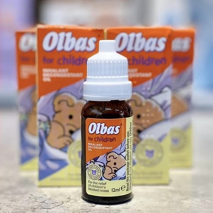 Tinh Dầu CHO BÉ TRÊN 3 THÁNG Olbas Oil  for children Nội Địa