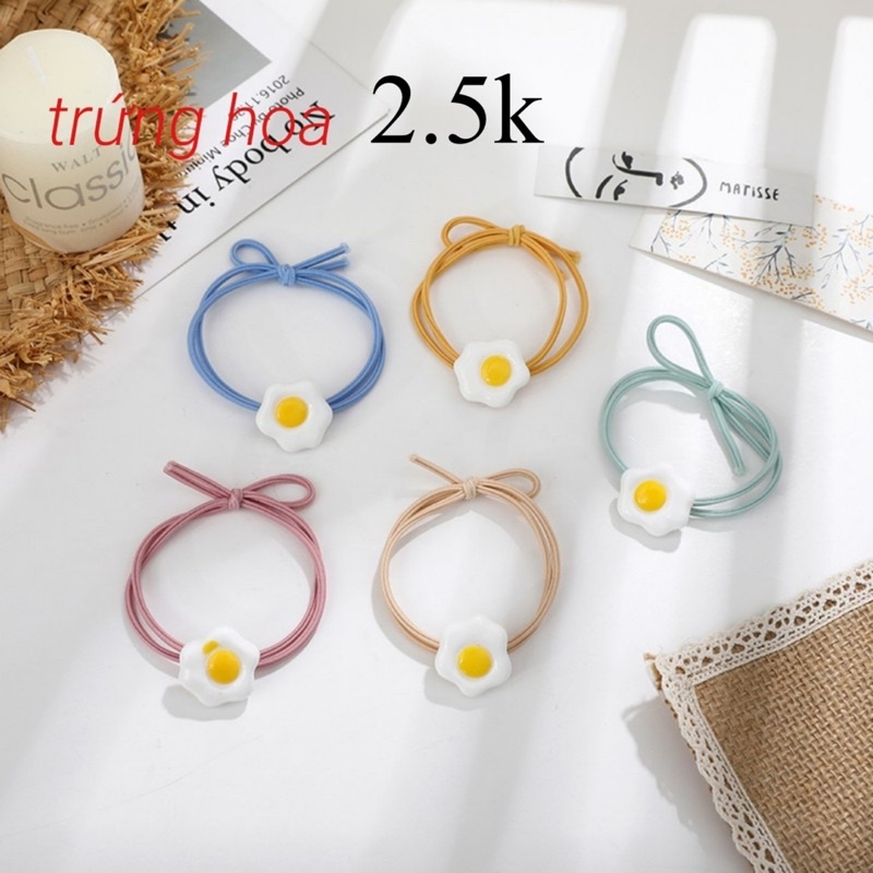 Cột tóc nữ nhiều hình siêu yêu