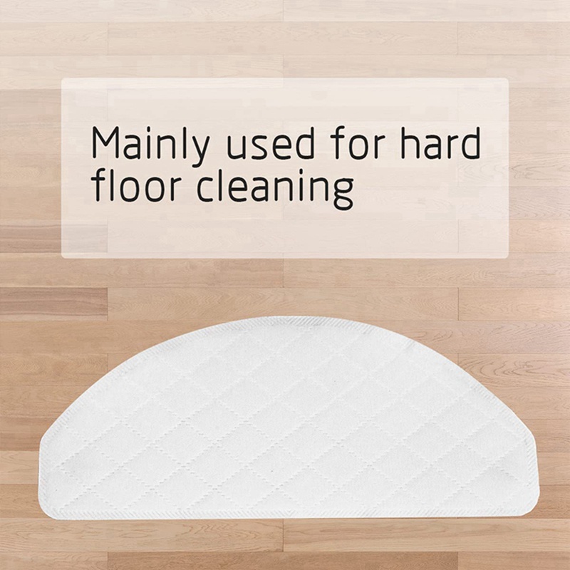 Bộ 100 Khăn Lau Dùng Một Lần Cho Rô Bốt Hút Bụi Ecovacs Deebot Ozmo T8 T9