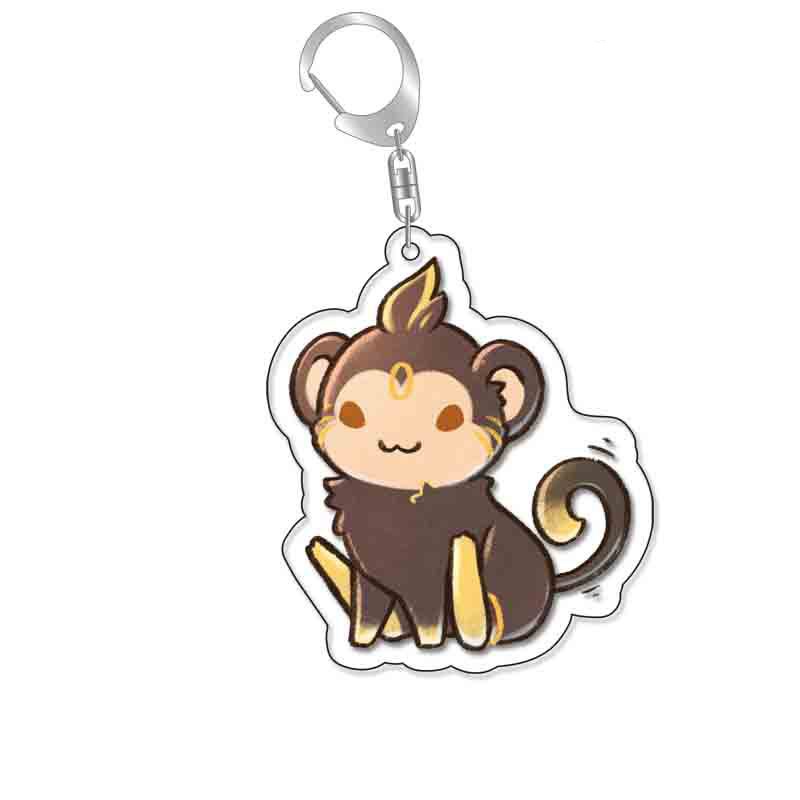 (Mica trong arcylic) Móc khóa GENSHIN IMPACT ver PET game chibi anime quà tặng xinh xắn