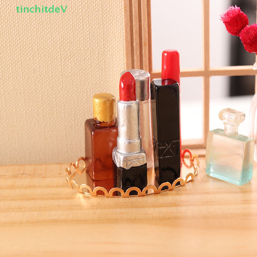 [TinchitdeV] Mô Hình Mỹ Phẩm Trang Điểm Môi Mini Tỉ Lệ 1: 6 Cho Nhà Búp Bê [Mới]