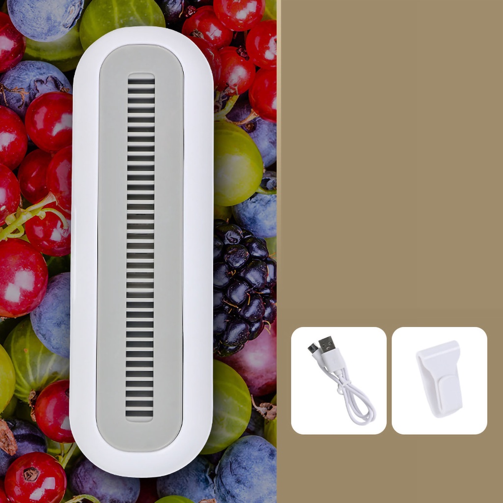 [Hàng HOT] Máy khử mùi tủ lạnh - Máy lọc không khí mini diệt khuẩn công nghệ Ozone cho Phòng tắm Tủ giày【Carbon070】