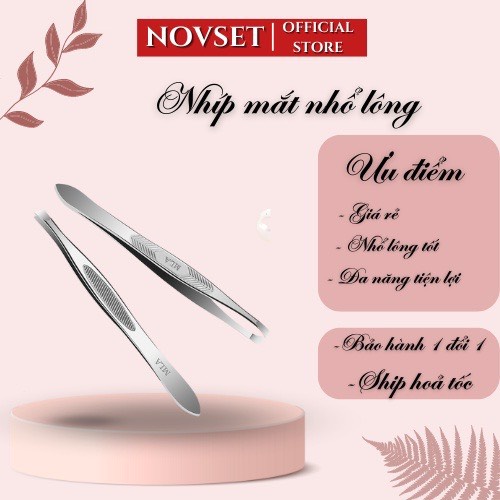 Nhíp nhổ lông tóc bằng thép cao cấp