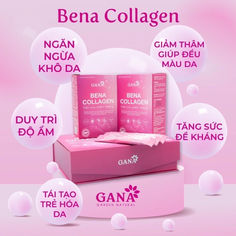 BENA COLLAGEN 30 GÓI CAM KẾT CHÍNH HÃNG CHUẨN