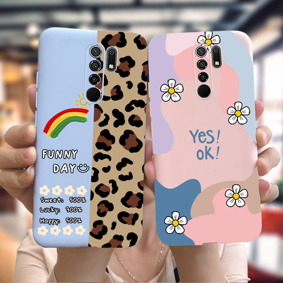 Ốp Điện Thoại Dẻo Họa Tiết Hoạt Hình Chú Bò Sữa Dễ Thương Cho Xiaomi Redmi 9 Xiomi Redmi 9 Redmi9 Prime