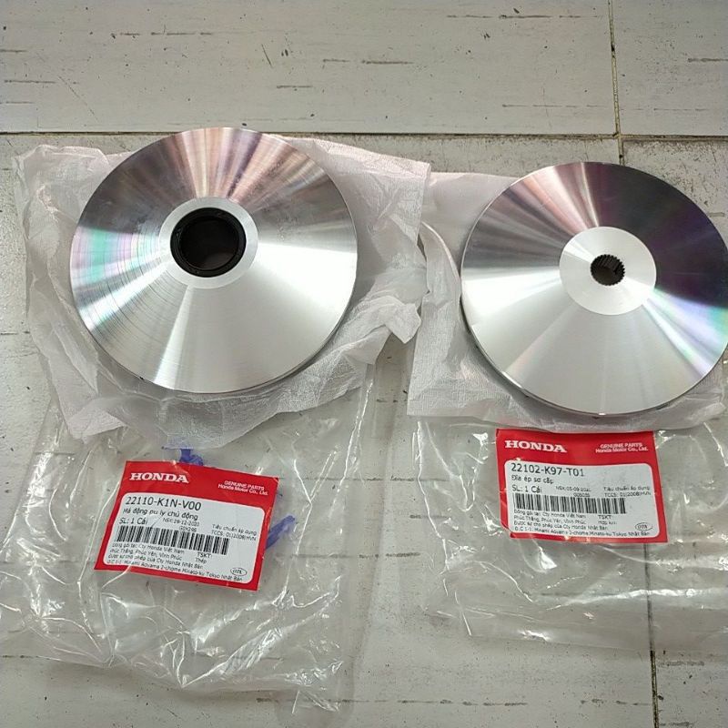 Cặp nhôm nồi Chén bi + Cánh quạt Sh mode 125 2021 Chính Hãng Honda ( ó bán lẻ )