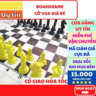 Bộ cờ vua ♛ FREESHIP 🚛 Có video thật 🎥 Bộ cờ vua bằng nhựa ✓Gía rẻ ✓Giải trí - Phát Huy Hoàng