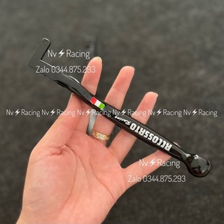 Tay thắng Accossato đen bóng Exciter / Winner ( có bán lẻ từng bên )