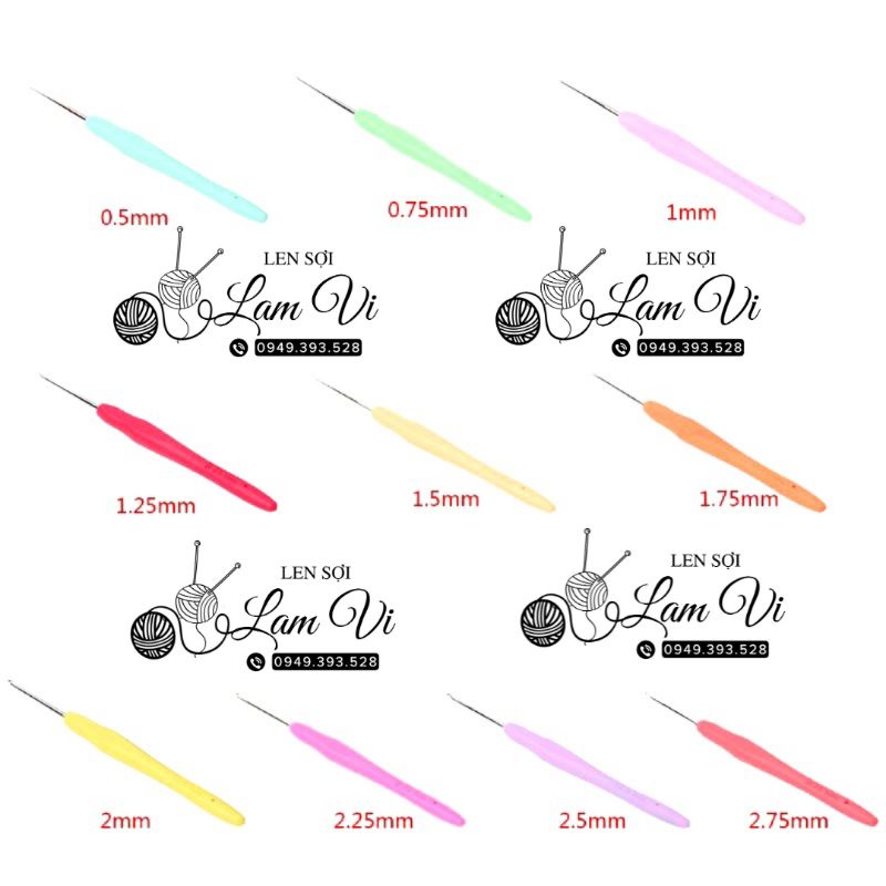 🍀Kim Móc Cán Nhựa Cây Lẻ🍀