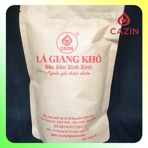 Lá giang khô CaZin