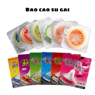 Bao cao su gai Runbo Hong Kong (Hộp 6 chiếc)