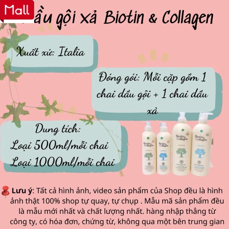 Biotin Collagen - Cặp Dầu Gội Biotin Collagen Trắng 1000ml | Biotin Collagen Giảm Rụng Tóc, Kích Mọc Tóc, Phục Hồi Tóc | BigBuy360 - bigbuy360.vn