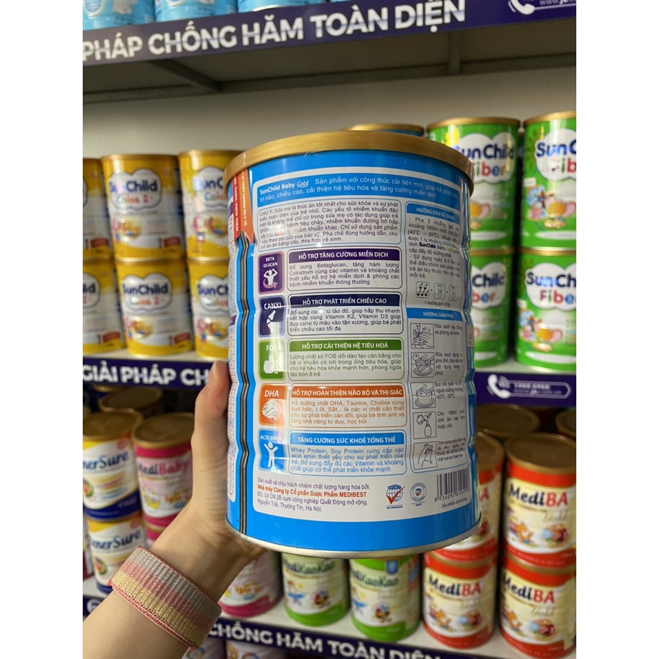 Sữa Sunchild BabyGold 900g