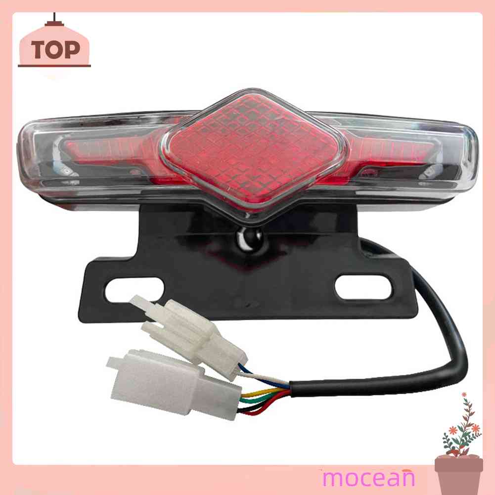 Đèn LED Xi Nhan 36-60V Chống Thấm Nước Gắn Đuôi Xe Đạp Điện