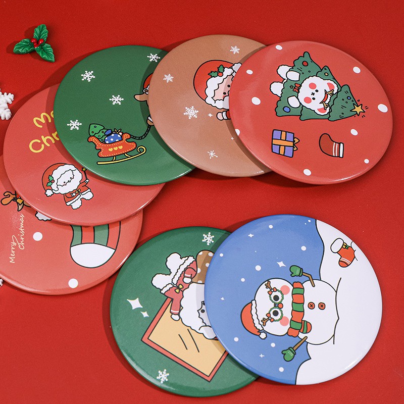 Gương Noel mini bỏ túi siêu đáng yêu