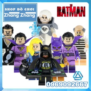 Đồ chơi Xếp hình Alfred Mom Batgirl và Wonder Twin Zod - Jor El - Black Canary Minifigures POGO PG8107