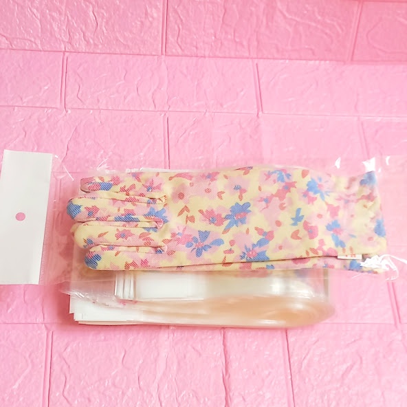 100g  Túi Opp dán mép  12x30cm  - Túi ni lông băng keo dán miệng - Bao nilon dán miệng