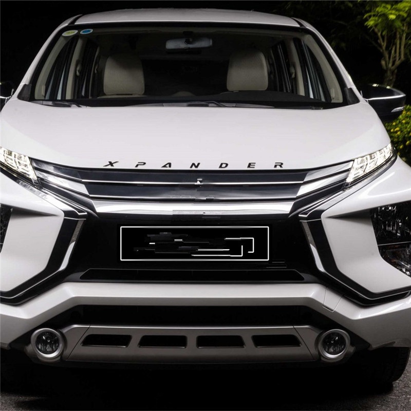 Miếng Dán Logo Chữ Cái ABS 3D Trang Trí Mui Xe Hơi Mitsubishi Xpander 2017 2018 2019 2020 2021 2022