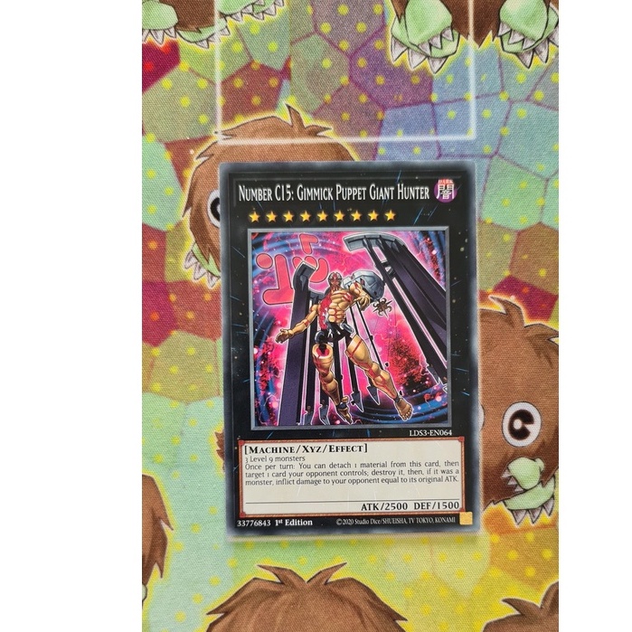 Thẻ Bài Yugioh Monster Number C15: Gimmick Puppet Giant Hunter - LDS3-EN064 - Common