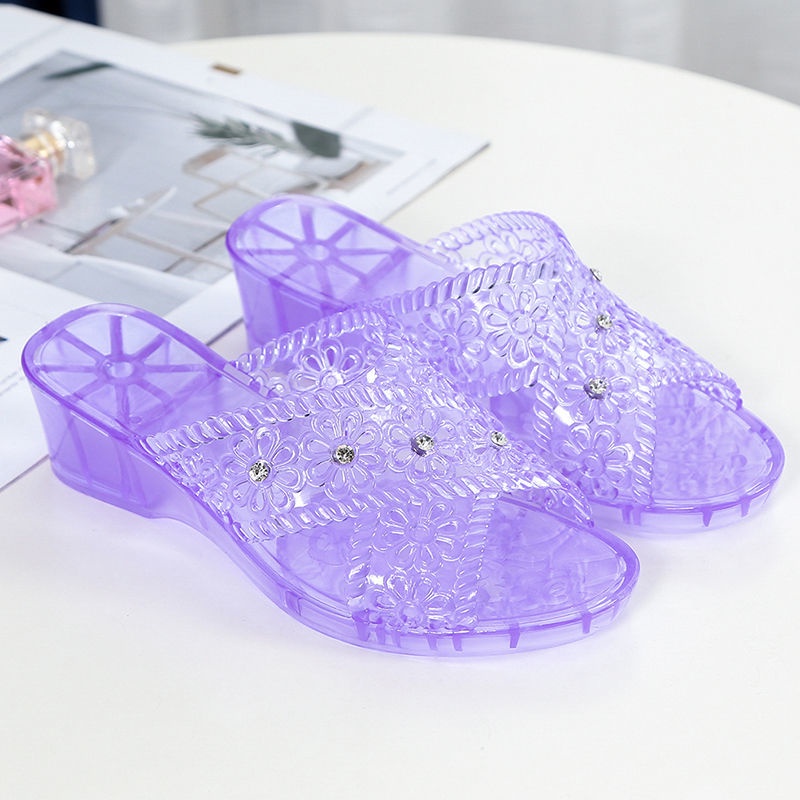 Dép Sandal Đế Dày Chống Trượt Thời Trang Dành Cho Nữ