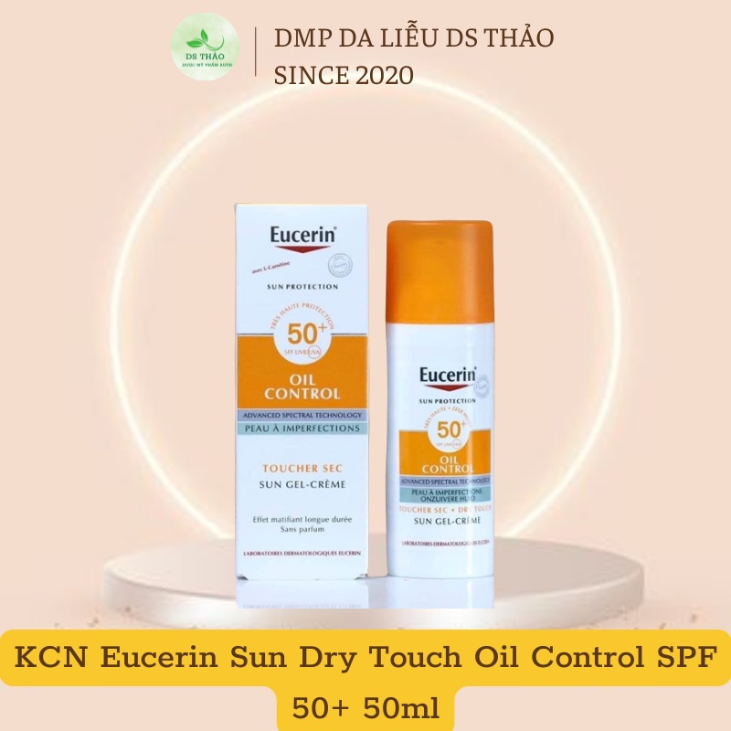 Kem Chống Nắng Kiểm Soát Nhờn Eucerin Sun Dry Touch Oil Control Spf 50+ 50ml