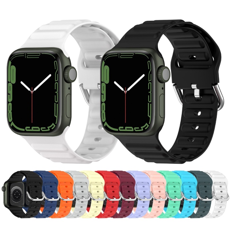Dây Đeo Thay Thế Cho Đồng Hồ Thông Minh iOS Watch 12345678 Dây Cáp 38 40 41mm 42 44 45mm Chất Lượng Cao