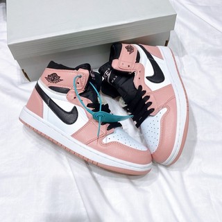 (Fullbox) Giầy Jordan 1 hồng cam cao cổ chất siêu đẹp