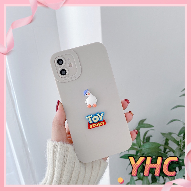 ốp iphone Hình Chú Vịt 3D Cho Iphone6 6splus 7 7plus 8plus XR X XS 11 12 Pro max Plus Promax max-065