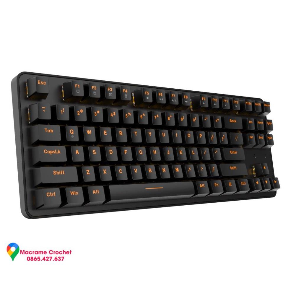 Bàn phím cơ không dây Dareu EK807G Brown Switch / Blue Switch / Red Switch (Chính hãng, Bảo hành 24 