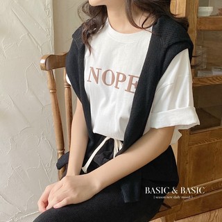 Áo phông chữ Nope 11301 CHERRY COCO