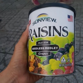 Nho khô hỗn hợp Sunview Raisins 425g