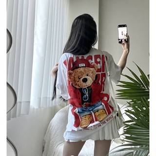 Áo thun gấu form unisex