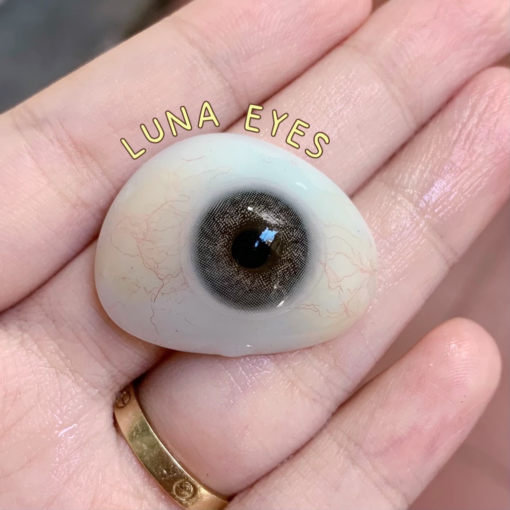 [Mã BMLT35 giảm đến 35K đơn 99K] Kính áp tròng LUNA EYES 309 GRAY - Lens size nhỏ