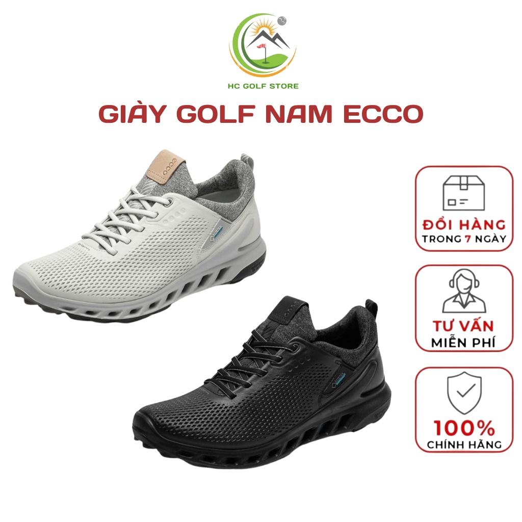 Giày thể thao ECCO nam mẫu mới 2022 Giày thể thao siêu nhẹ đế đệm siêu êm chống thấm nước thoáng khí - HC GOLF