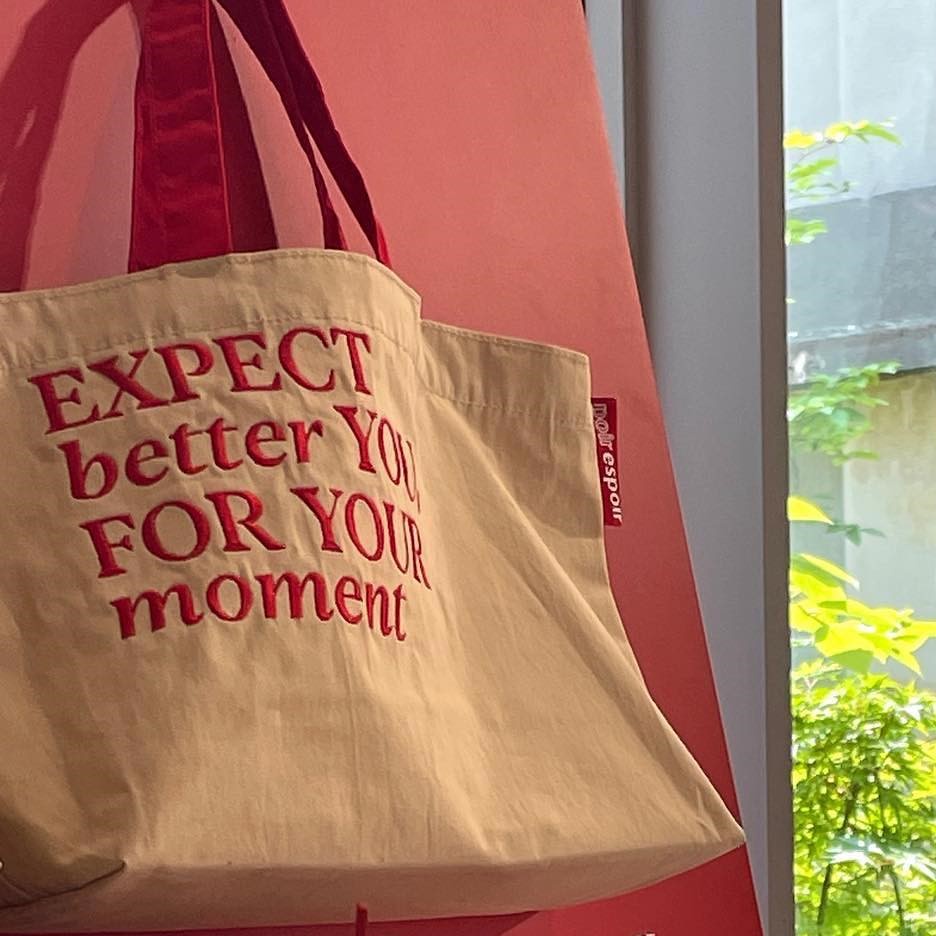 [Hàng Tặng Không Bán] Túi Vải Canvas Espoir Expect Better You