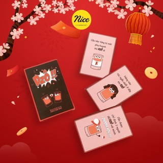 Bộ bài “Dzô”- Drinking Game với 60 lá tạm biệt các cuộc nhậu tẻ nhạt và tụt cảm xúc, Dzô sẽ khuấy động cả bữa tiệc