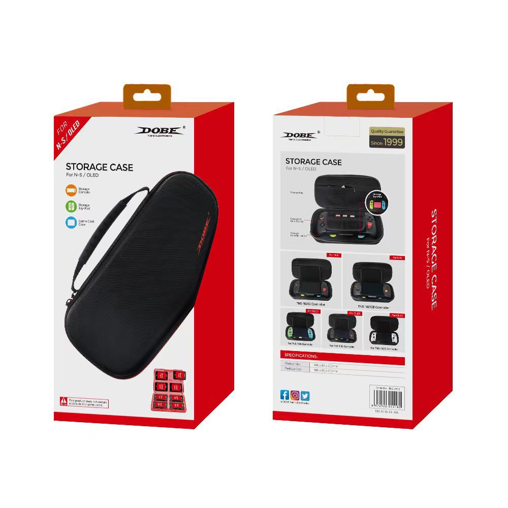 Túi Đựng Máy Chơi Game Nintendo Switch / Switch OLED / 10 Thẻ Game Và Tay Cầm Chuyên Dụng