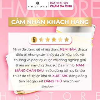 Face nám tàn nhang HM Store