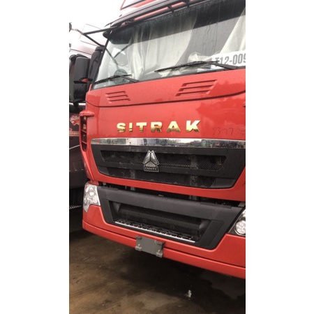 Chữ Sitrak bạc, vàng trang trí xe, Sitrak bạc, vàng, Chữ nổi Sitrak