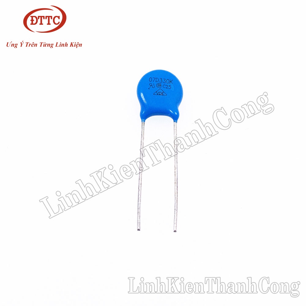 Tụ Chống Sét Varistor 7mm 7D 180K 181K 220K 270K 271K 330K 390K 391K 431K 470K 471K 561K 680K