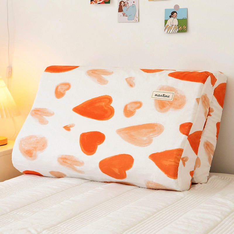 Vỏ Gối Chất Liệu Cao Su Non + Cao Su Non Kích Thước 30x50 / 40x60cm Tiện Dụng Cho Phòng Ngủ