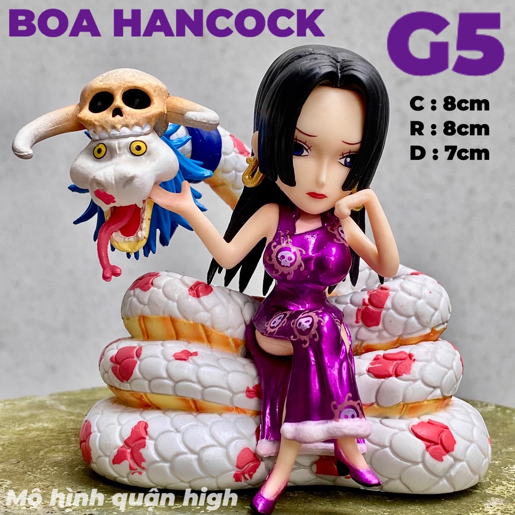 Mô hình G5 hàng F1 One Piece - Ace Luffy Boa hancock Franky Mihawk Sabo Law Yamato Zoro Marco Doflamingo Kata