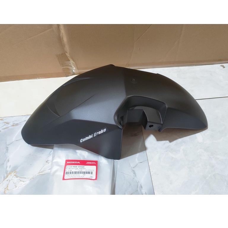 Bộ chắn bùn trước - dè trước HONDA AIR BLADE 125 năm 2015-2016-2017-2018 màu Đen nhám. *NHA76M*
