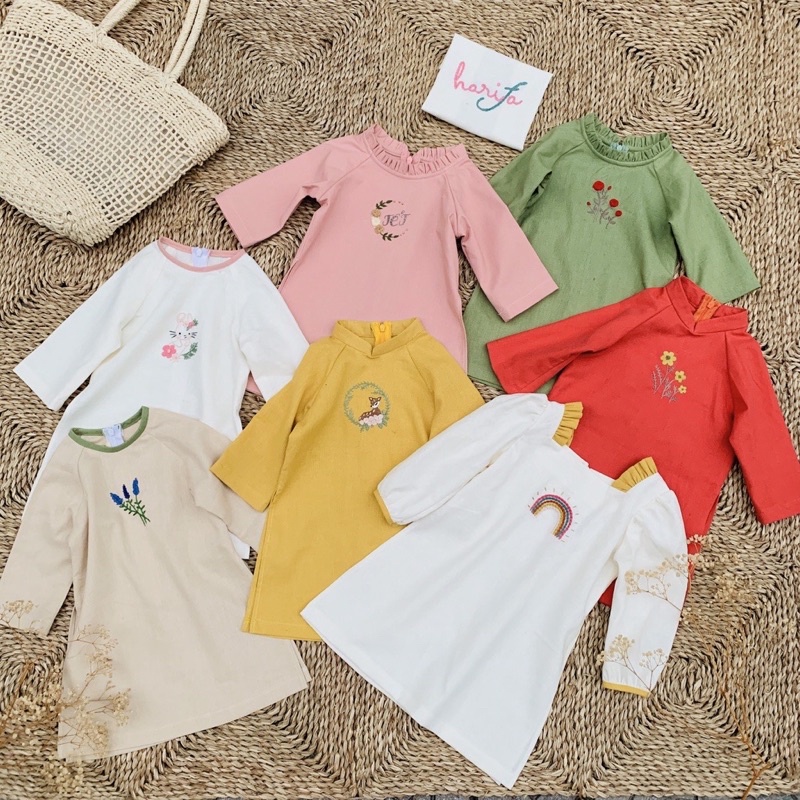 Thanh lý áo dài tết cho bé